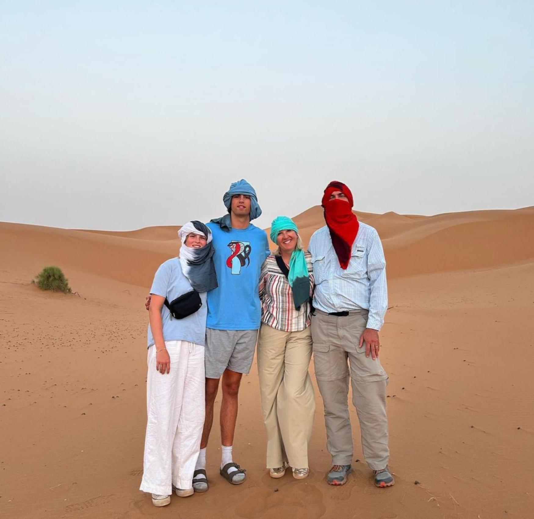 לינה וארוחת בוקר מרזאוגה Luxury Bedouin Camp מראה חיצוני תמונה