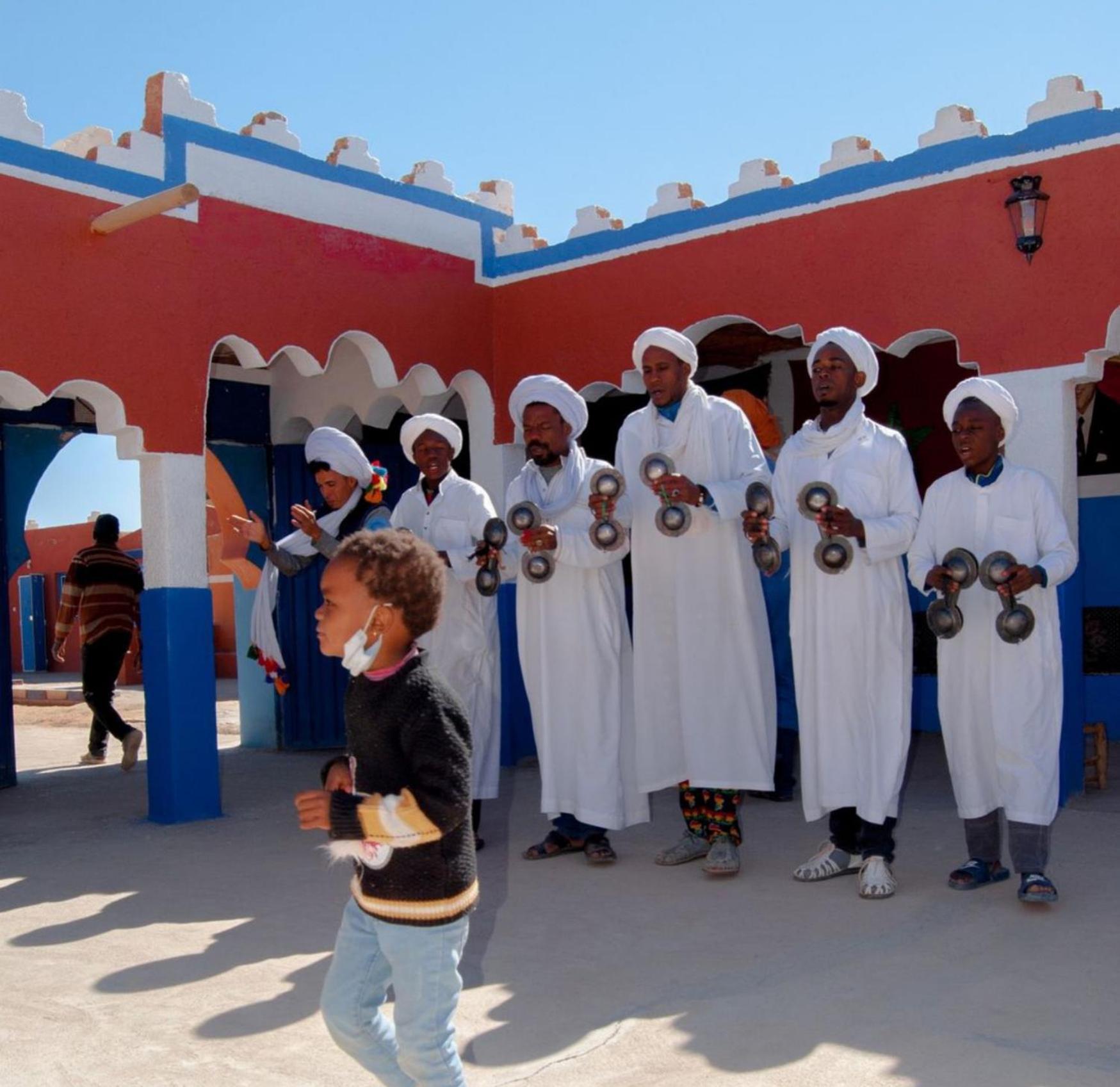 לינה וארוחת בוקר מרזאוגה Luxury Bedouin Camp מראה חיצוני תמונה