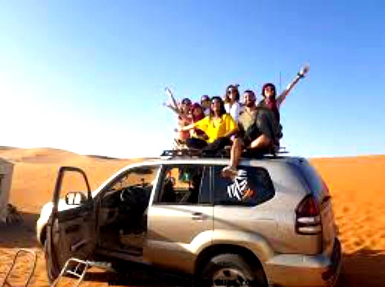 לינה וארוחת בוקר מרזאוגה Luxury Bedouin Camp מראה חיצוני תמונה