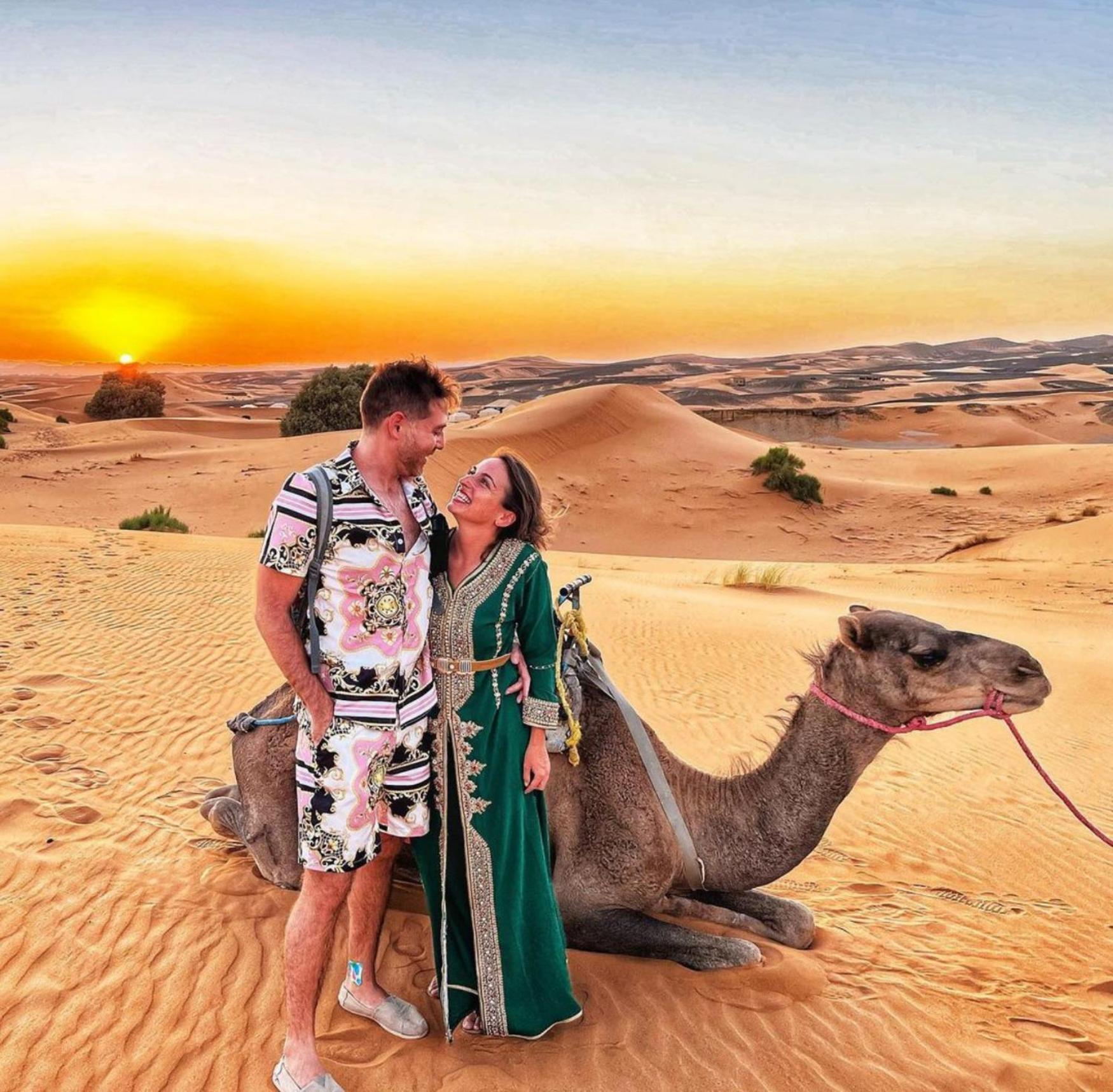 לינה וארוחת בוקר מרזאוגה Luxury Bedouin Camp מראה חיצוני תמונה